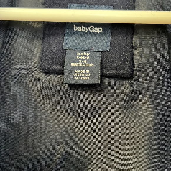 Baby gap peacoat 3-6 months - Picture 3 of 4